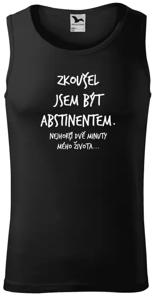 Pánské tílko Zkoušel jsem být abstinentem