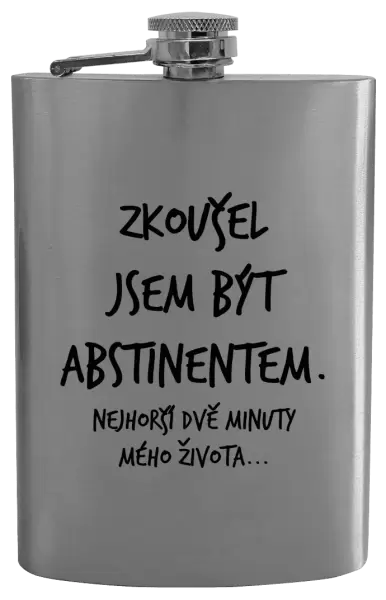 Placatka Zkoušel jsem být abstinentem
