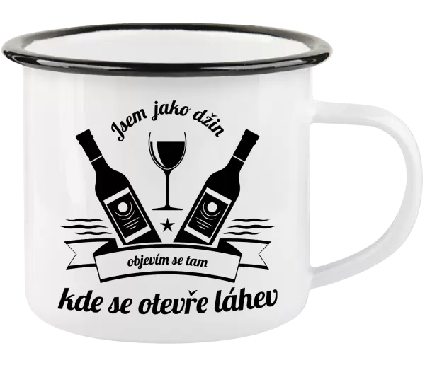 Plecháček Jsem jako džin, objevím se tam, kde se otevře lahev