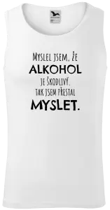 Pánské tílko Myslel jsem, že alkohol je škodlivý