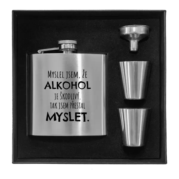 Placatka v krabičce Myslel jsem, že alkohol je škodlivý