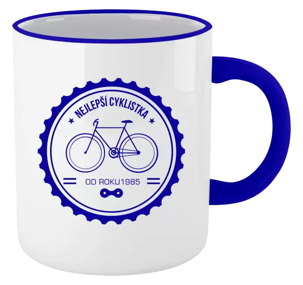 Hrnek Nejlepší cyklistka od roku