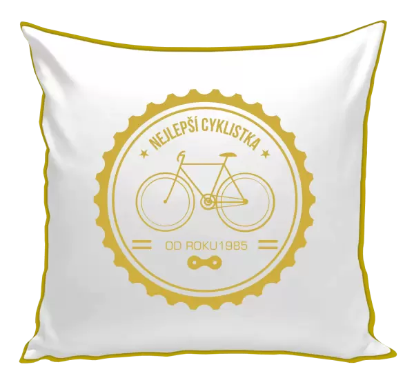 Polštář Nejlepší cyklistka od roku
