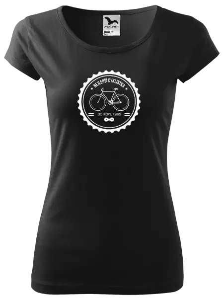 Dámské tričko Nejlepší cyklistka od roku