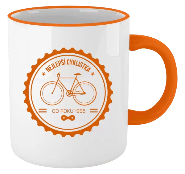 Hrnek Nejlepší cyklistka od roku