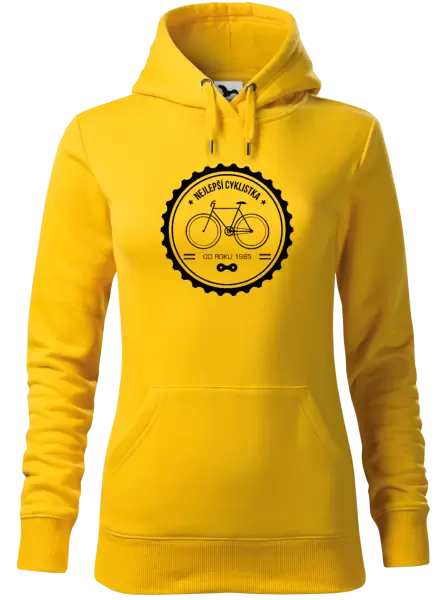 Dámská mikina Nejlepší cyklistka od roku