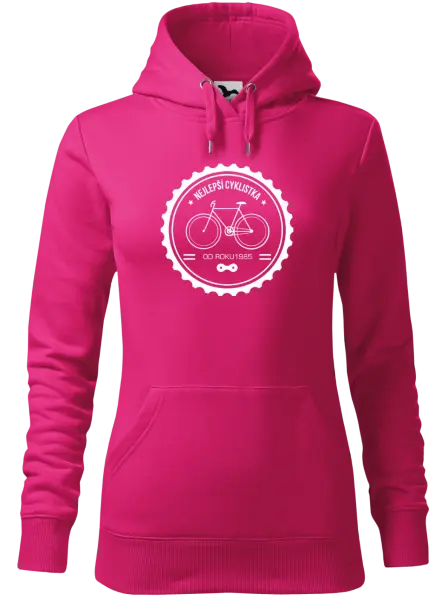 Dámská mikina Nejlepší cyklistka od roku