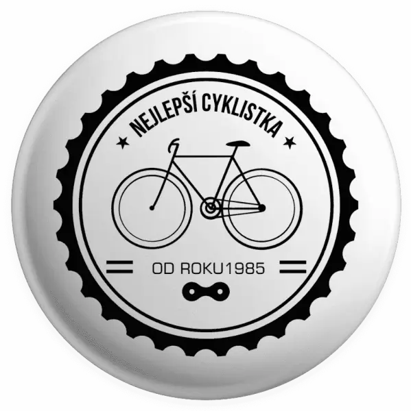 Placka Nejlepší cyklistka od roku