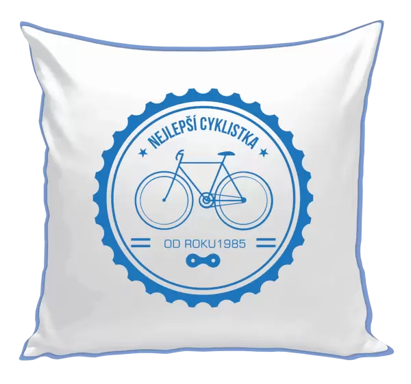 Polštář Nejlepší cyklistka od roku