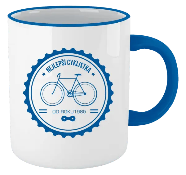 Hrnek Nejlepší cyklistka od roku