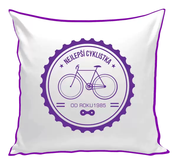 Polštář Nejlepší cyklistka od roku