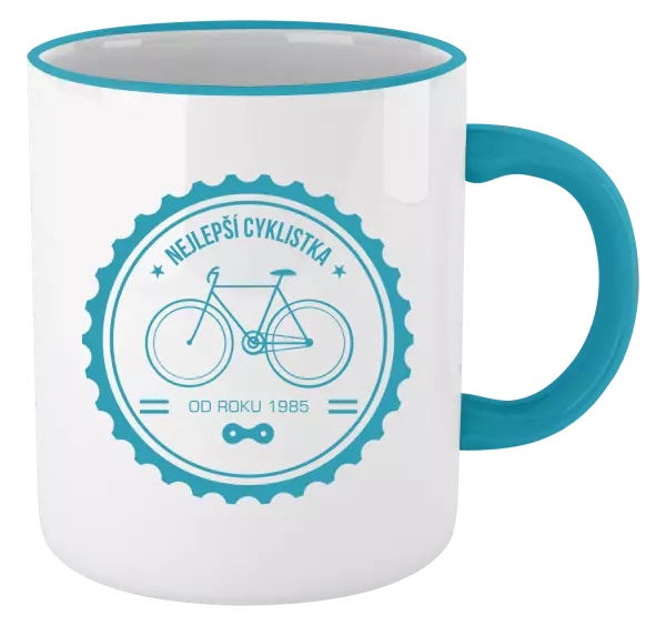Hrnek Nejlepší cyklistka od roku