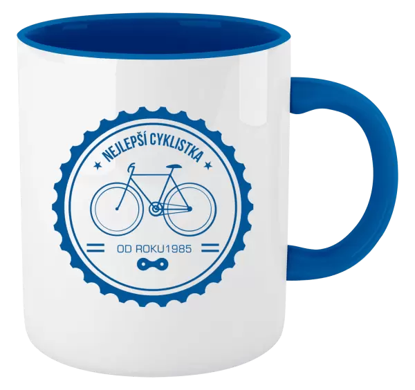 Hrnek Nejlepší cyklistka od roku