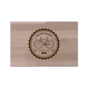 Bukové prkénko Nejlepší cyklistka od roku