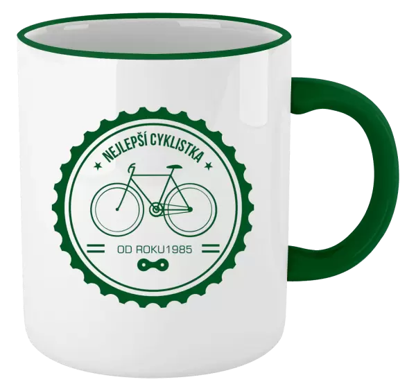 Hrnek Nejlepší cyklistka od roku