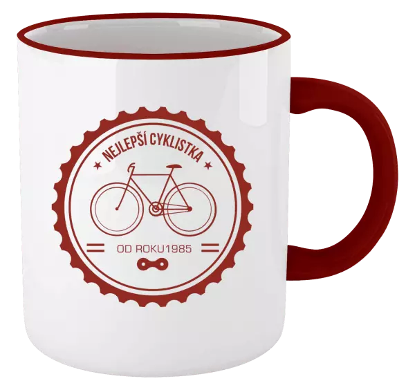 Hrnek Nejlepší cyklistka od roku