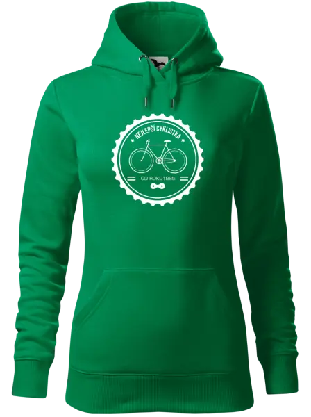 Dámská mikina Nejlepší cyklistka od roku