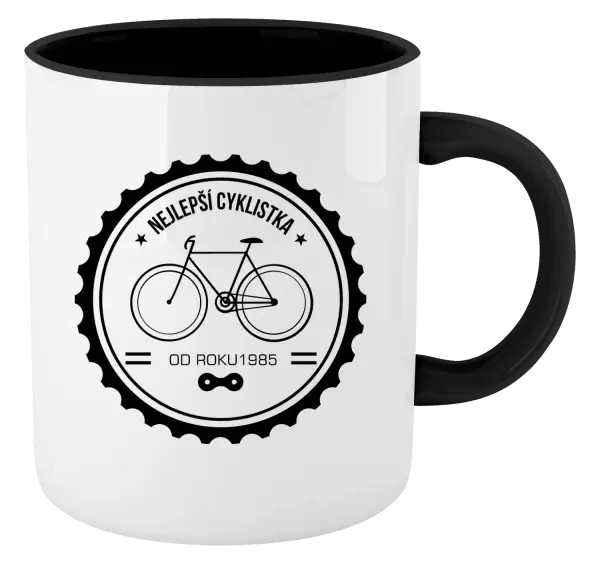 Hrnek Nejlepší cyklistka od roku