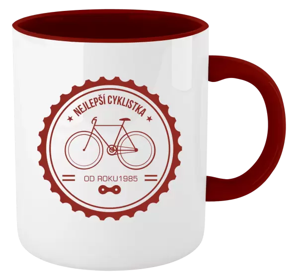 Hrnek Nejlepší cyklistka od roku