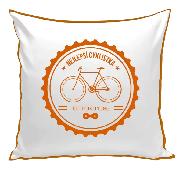 Polštář Nejlepší cyklistka od roku