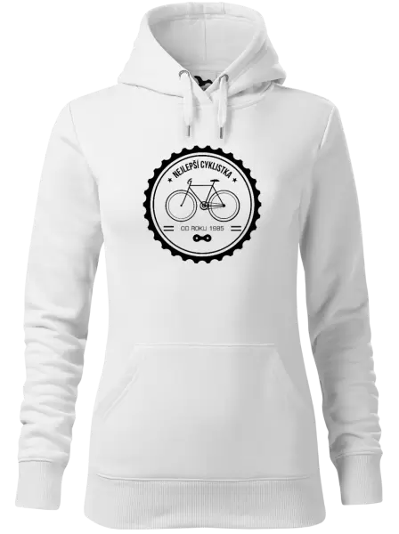 Dámská mikina Nejlepší cyklistka od roku