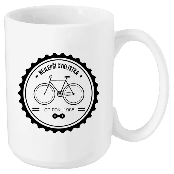 Hrnek Nejlepší cyklistka od roku