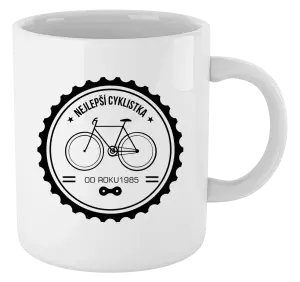 Hrnek Nejlepší cyklistka od roku