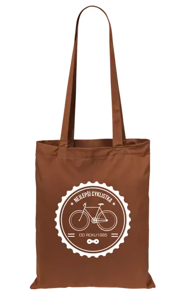 Látková taška Nejlepší cyklistka od roku