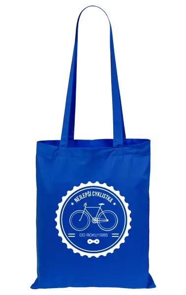 Látková taška Nejlepší cyklistka od roku