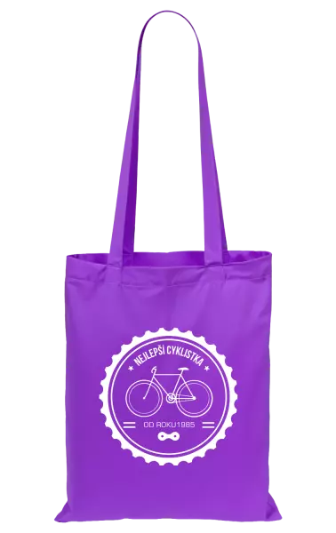 Látková taška Nejlepší cyklistka od roku