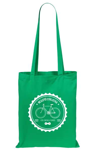 Látková taška Nejlepší cyklistka od roku