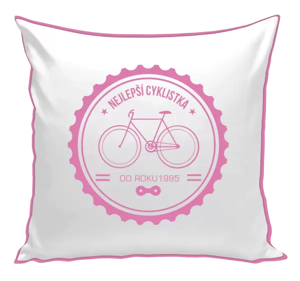 Polštář Nejlepší cyklistka od roku