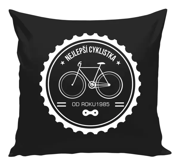 Polštář Nejlepší cyklistka od roku