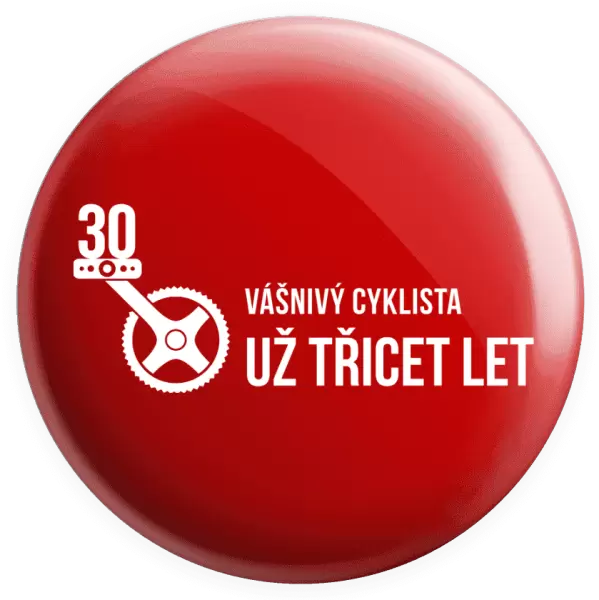 Placka Vášnivý cyklista už x let