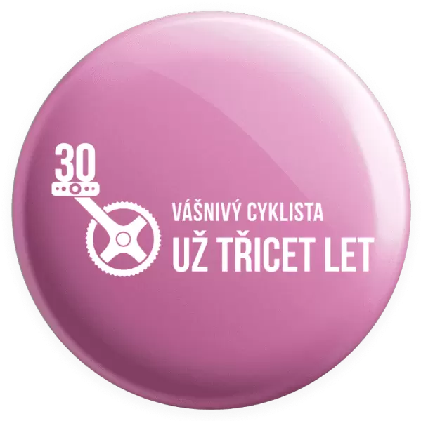 Placka Vášnivý cyklista už x let