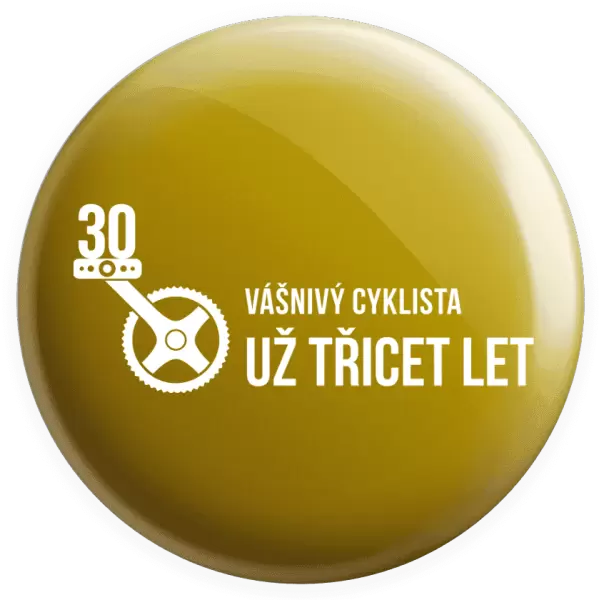 Placka Vášnivý cyklista už x let