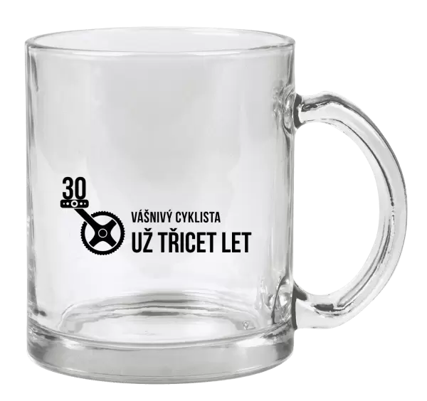 Hrnek Vášnivý cyklista už x let