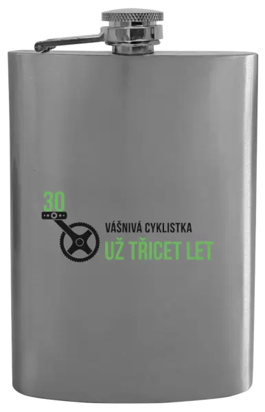 Placatka Vášnivá cyklistka už x let