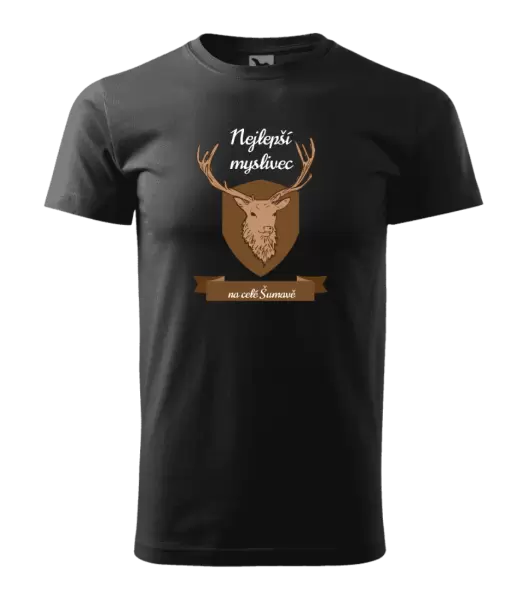 Pánské tričko Nejlepší myslivec na celé...