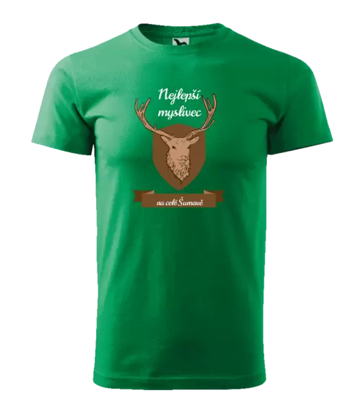Pánské tričko Nejlepší myslivec na celé...