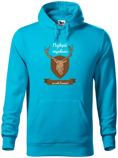 Pánská mikina Nejlepší myslivec na celé...