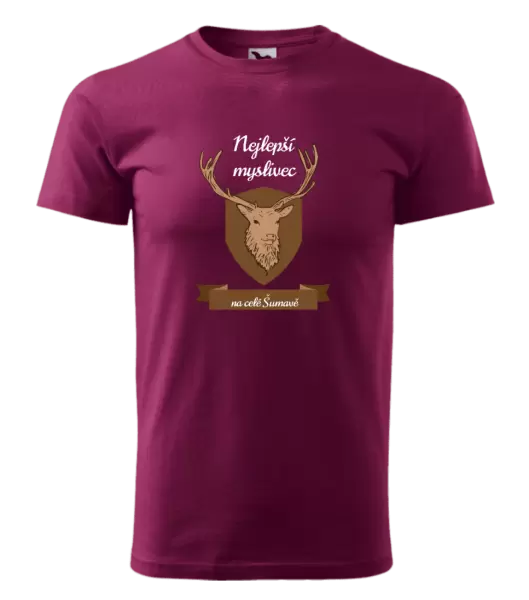 Pánské tričko Nejlepší myslivec na celé...
