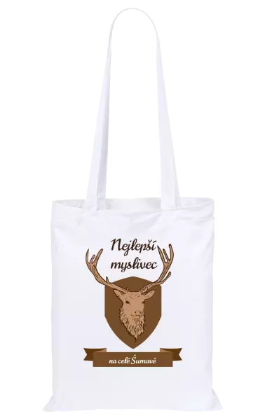 Látková taška Nejlepší myslivec na celé...