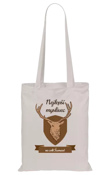 Látková taška Nejlepší myslivec na celé...