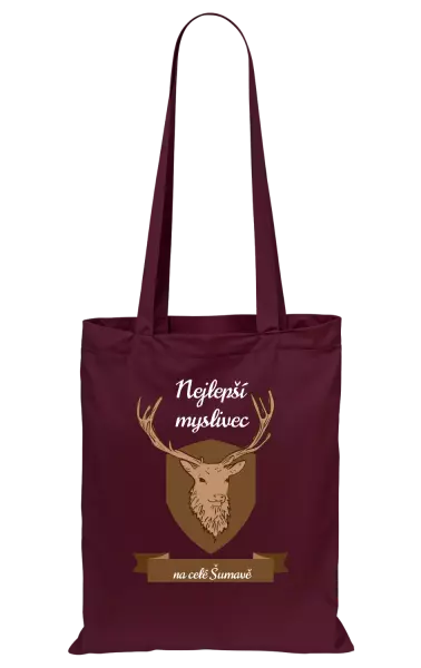 Látková taška Nejlepší myslivec na celé...