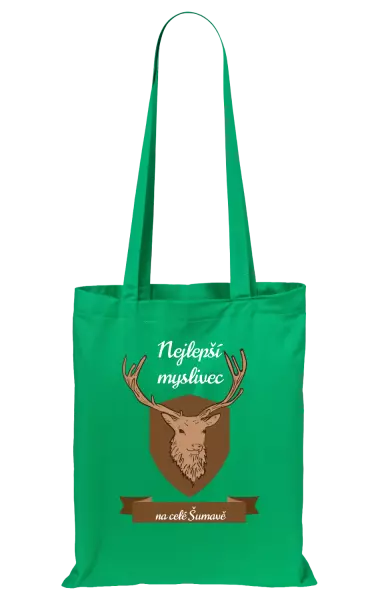 Látková taška Nejlepší myslivec na celé...