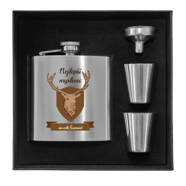 Placatka v krabičce Nejlepší myslivec na celé...