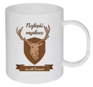 Plastový hrnek Nejlepší myslivec na celé...