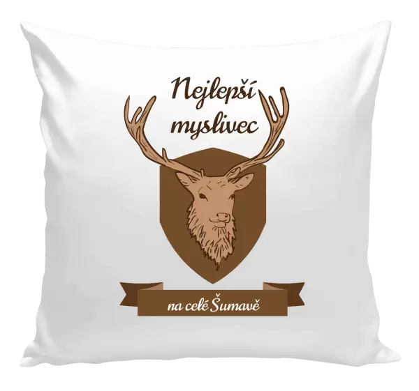 Polštář Nejlepší myslivec na celé...