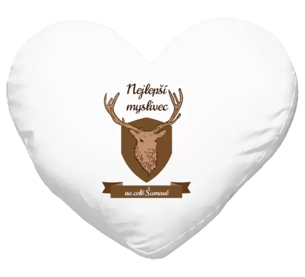 Polštář Nejlepší myslivec na celé...